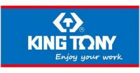 KING TONY 1001MR - MINI CARRACA+9 PUNTAS EN BLISTER