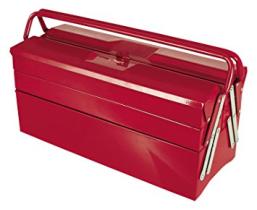 TAYG 188008 - CAJA HTAS. CHAPA ACERO 505 ROJO  545X230X325MM