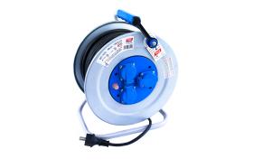 TAYG 786518 - EXTENSIBLE ELEC. ENROLLABLE 50 MT. 3X2,5MM² 4000W IP55 METAL