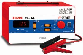 FERVE MATERIAL ELECTRICO F2312 - CARGADOR DUAL MIN.35AH MAX.140AH 6-12 A 12-2