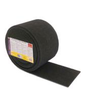 Limpieza 00415 - ESTROPAJO FIBRA NEGRA RESSOL EXTRA ABRASION  6 MTR X 15 CM