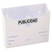 BTV Buzones, cajas fuertes, cajas de seguridad 153 - BANDEJA PUBLICIDAD BLANCO VERTICAL 240(AN)X320(AL)X100(F)MM