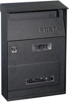 BTV Buzones, cajas fuertes, cajas de seguridad 2750 - BUZON POSTA-3  NEGRO