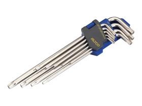 Alyco herramientas 193292 - 376-JH JGO.9LLAV TORX INVIOL.EXTRALARGA