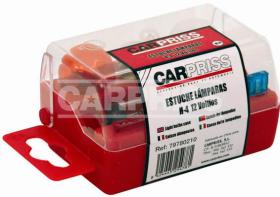 CARPISS 79780210 - ESTUCHE JUEGO LAMPARAS H4 12 VOLTIOS.