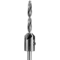 BOSCH 2608595345 - BROCA CON AVELLANADOR PARA MADERA Ø 3MM