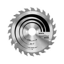 BOSCH 2608640612 - DISCO SIERRA PARA MADERA 190 X 2.6 X 20/16 (EJE)  24 DIENTES