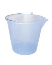 Limpieza 05640 - CUBO REDONDO 6 LITROS PP RANDOM TRANSPARENTE
