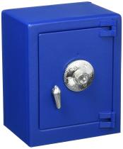 BTV Buzones, cajas fuertes, cajas de seguridad 11781 - HUCHA CAJA FUERTE AZUL