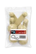 INOFIX 20356P - TOPE RETENEDOR GIRATORIO ADHESIVO BEIGE
