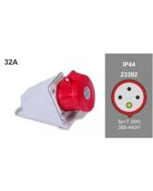 FAMATEL 23392 - BASE SUPERFICIE 3P+T 32A 380V IP44