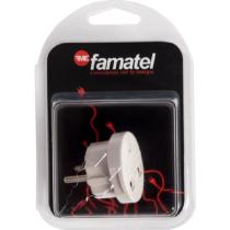 FAMATEL 14051 - ADAPTADOR EUROPEO INGLES 10A-250V