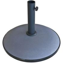 HEPOLUZ 83495 - PIE PARASOL REDONDO GRIS 25 KG.