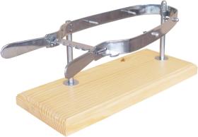 ZORRO 61800 - Soporte jamonero, INOX, 460 x 190 mm, Acero Inoxidable