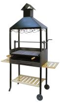 ZORRO 71510 - BARBACOA CHIMENEA C/PARRILLA INOX. 73X40X206 CMS.