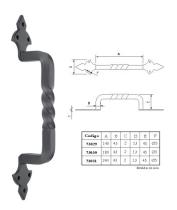 ZORRO 73029 - TIRADOR SALOMONICO 140 MM.