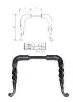 ZORRO 73109 - MANILLA RIZADA 130X56 MM.