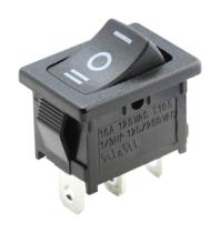 ELECTRO DH 11182ITP - INTERRUPTOR UNIP.10A/250V. FASTON  ON-OFF-ON 3 POSICIONES