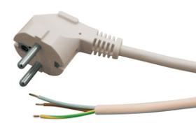 ELECTRO DH 36752300BP - CONEX.3 CONDUC.,3X1.5MM 3 M. VDE-BLANCA.