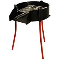 GARCIMA 40070 - BARBACOA RUSTICA 70CM. C/PARRILLA ESTAÑADA+PATAS REFORZADAS