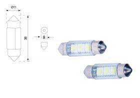 CARPISS 79780296 - LAMPARAS LED "CANBUS" PLAFONIER 12V(BLISTER 2 UDS)