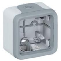 LEGRAND 069651 - Caja con conos Plexo modular - 1 elemento - gris