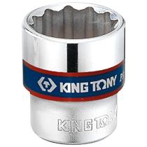 KING TONY 333017M - VASO 3/8"BI-HEXAGONAL 17MM