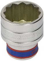 KING TONY 433030M - VASO 1/2"BI-HEXAGONAL 30MM