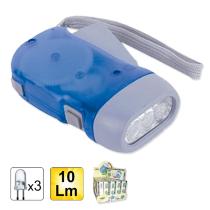 JBM 51446 - LINTERNA CON DINAMO 3 LEDS