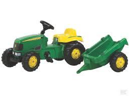 KRAMP AGRI R02311 - TRACTOR DE JUGUETE  JOHN DEERE CON CARGA FRONTAL