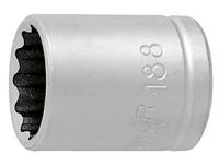 UNIOR 616868 - 188/2 12P13 VASO 1/4", 12P