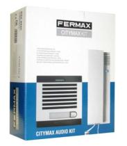 FERMAX 6201 - KIT PORTERO CITYMAX 1L TELEFONO + PLACA AUDIO + ALIMENTADOR