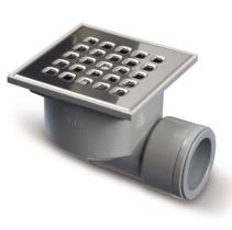 ALIAXIS 024028 - S-191 SUMIDERO S/H REJ.AC.INOX 50X40