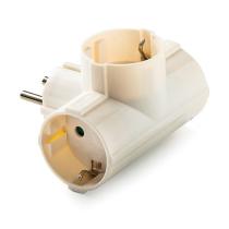 FAMATEL 1307 - ADAPTADOR TRIPLE TT LATERAL 16A-250V