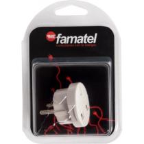 FAMATEL 14071 - ADAPTADOR INGLES EUROPEO 10A-250V