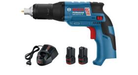 BOSCH 06019E4000 - ATORNILLADOR CONSTRUCCION EN SECO GTB 12-11 +2 BAT. 2,5A