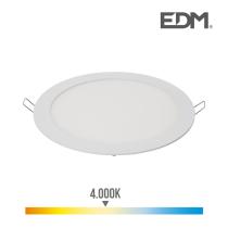 EDM 31572 - DOWNLIGHT EMPOTRABLE LED MARCO BLANCO 20W 4000K 1500LM