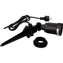 EDM 73111 - ESTACA JARDIN NEGRA 1 FOCO EDM
