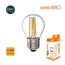 EDM 98610 - *OF.NETO*-BOMBILLA LED FILAMENTO ESFERICA 4W E27 3.200K 220-