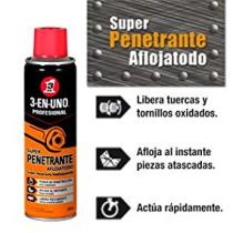 WD40 34081 - 3 EN 1 PROFESIONAL PENETRANTE AFLOJATODO 250 ML