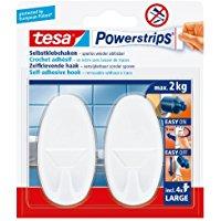 TESA 580130005201 - GANCHOS L OVAL BLANCO