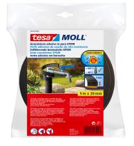 TESA 054430000000 - PERFIL AISLANTE DE CAUCHO EPDM 5M X 20MM NEGRO