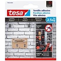 TESA 779020000100 - SMS TORNILLO ADHESIVO CUADRADO HASTA 2,5KG LADRILLO/PIEDRA