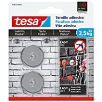 TESA 779030000100 - SMS TORNILLO ADHESIVO REDONDO HASTA 2,5KG LADRILLO/PIEDRA