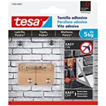 TESA 779050000100 - SMS TORNILLO ADHESIVO CUADRADO HASTA 5KG LADRILLO/PIEDRA