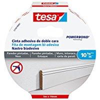 TESA 777430000100 - SMS CINTA D/C POWERBOND 5X19MM PARED PINTADA