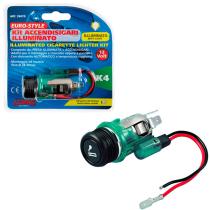 LAMPA LAM39070 - KIT DE ENCHUFE MECHERO "EUROPEO" CON LUZ 12V