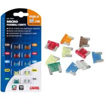 LAMPA LAM70084 - JUEGO FUSIBLES MICRO PERFIL BAJO 10 PCS