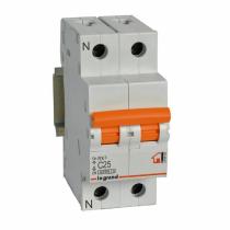 LEGRAND 419928 - INTERRUPTOR MAGNETOTERMICO VIVIENDA 1P+N 25A