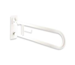 MEDICLINICS BG0850 - BARRA ABATIBLE VERTICAL ACERO EPOXI BLANCO